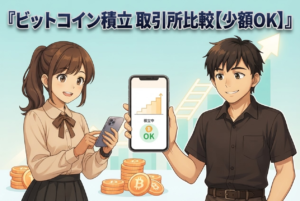 ビットコイン積立ができる取引所比較【少額OK】おすすめの選び方
