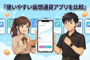 スマホアプリが使いやすい仮想通貨取引所を比較【初心者向けおすすめ】