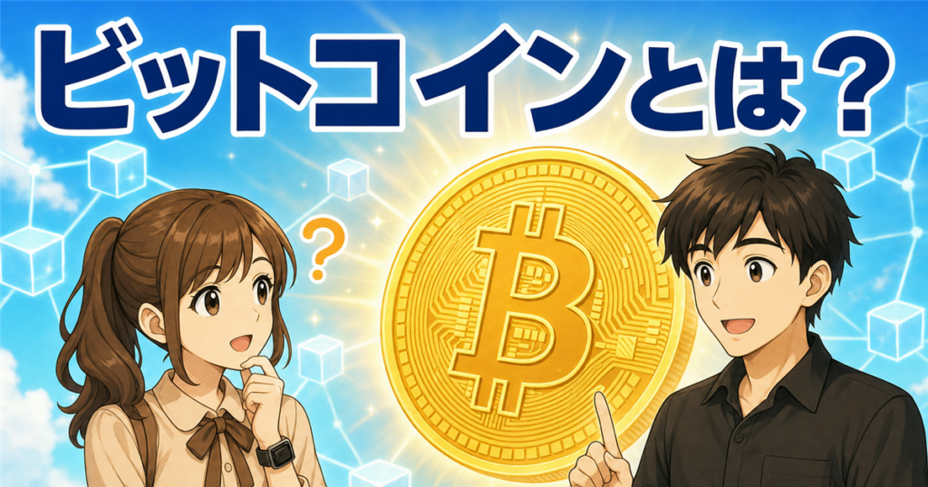 ビットコインとは？仕組み・特徴・歴史を初心者向けにわかりやすく解説