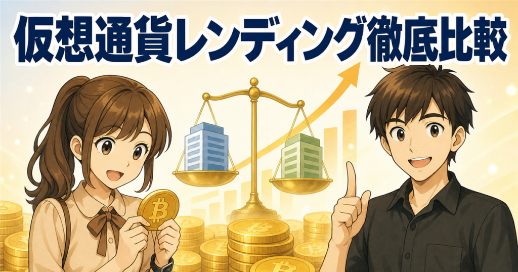 仮想通貨レンディング比較｜取引所型と専門業者型の違い・選び方・注意点【最新】